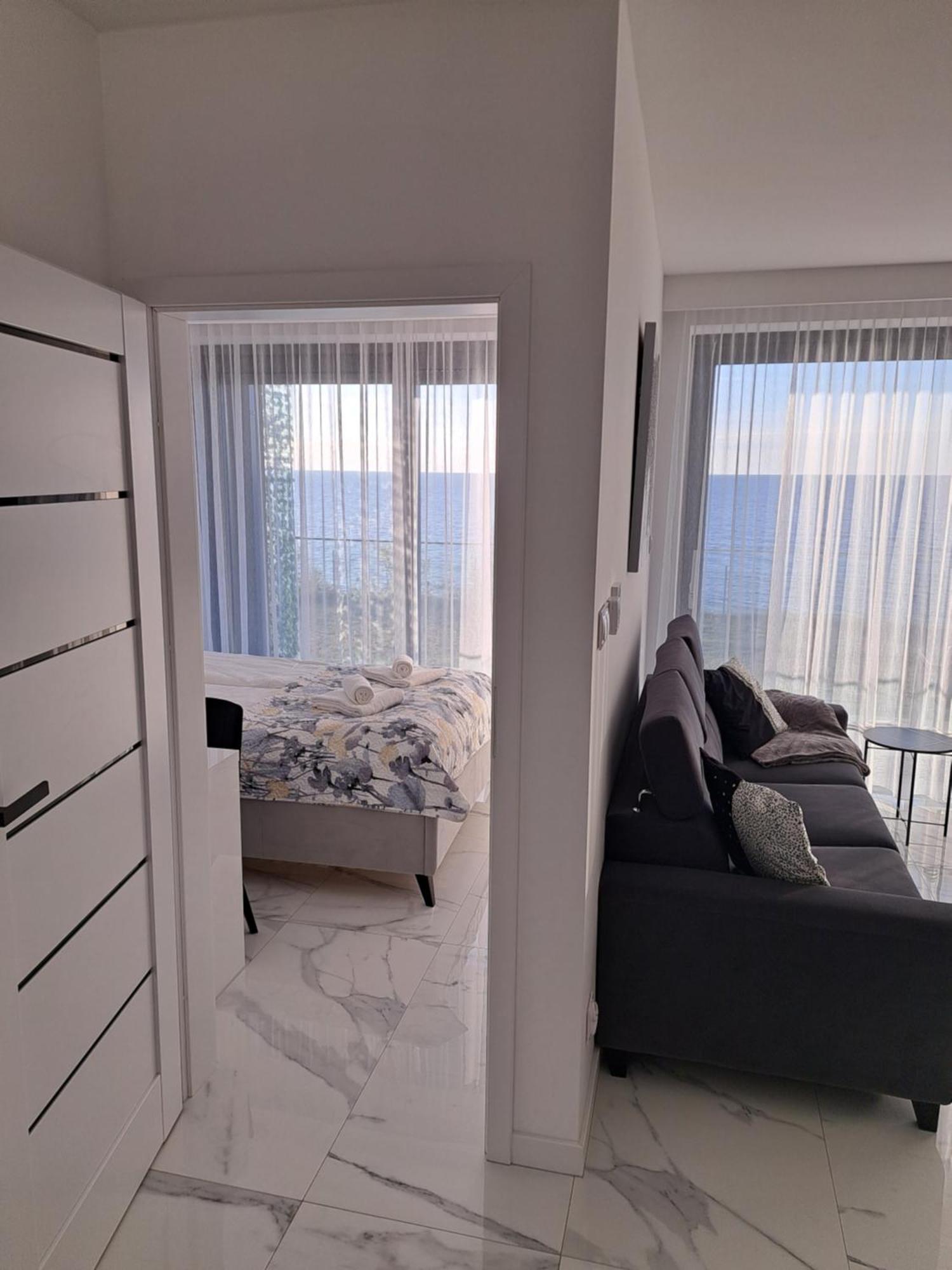 Apartament Z Widokiem Na Morze 5 B W Kompleksie Hevenia Rewal Εξωτερικό φωτογραφία